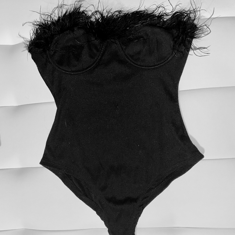 Feathered Body Suit